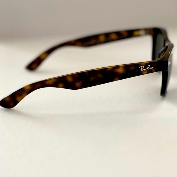 Ray Ban New Wayfarer Polarized Unisex Tortoise Authentic (Brand New) - Picture 4 of 11